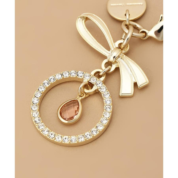 ビジューリング リボンファスナーチャーム | Samantha Thavasa | 詳細画像1 