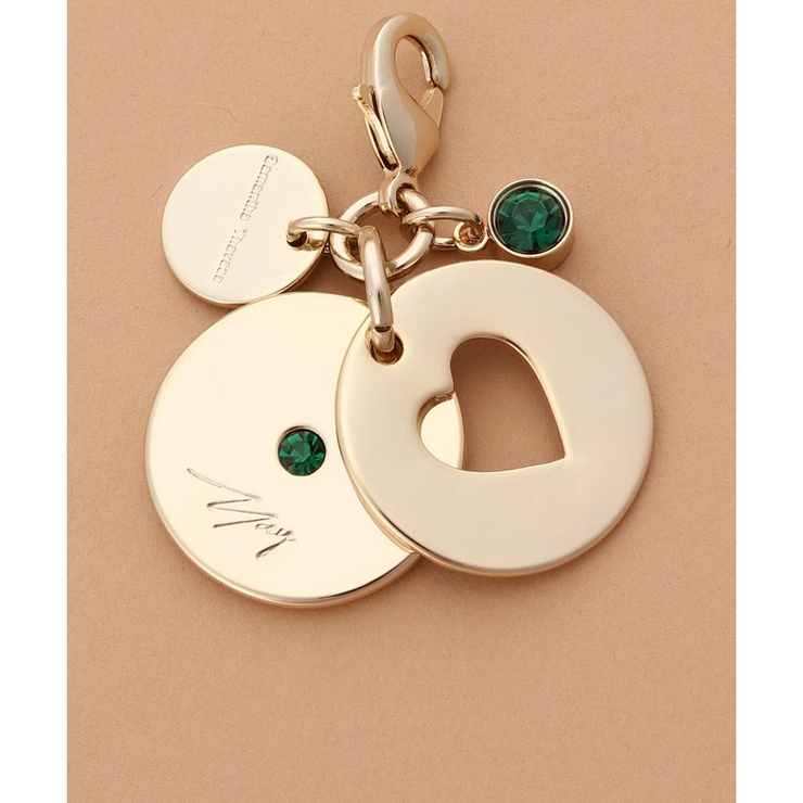 バースデーストーンカラービジューファスナーチャーム（5月） | Samantha Thavasa | 詳細画像3 