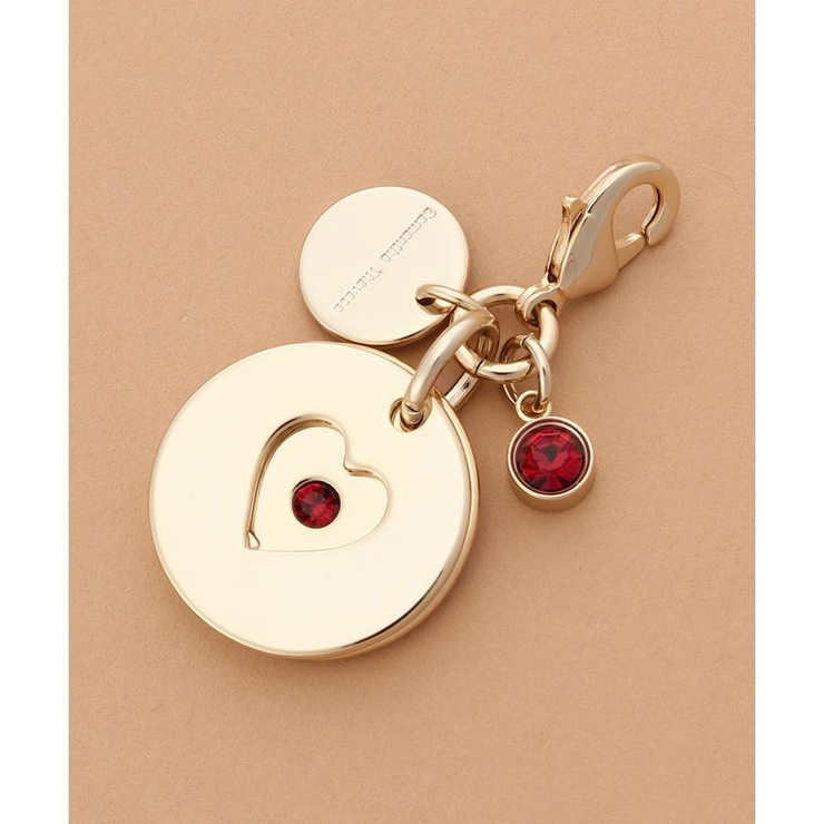 バースデーストーンカラービジューファスナーチャーム（7月） | Samantha Thavasa | 詳細画像1 