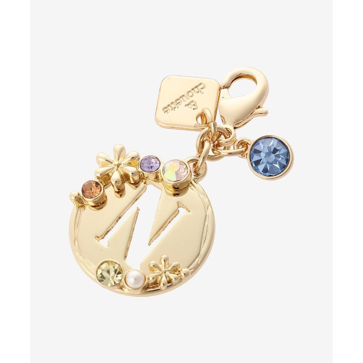 オーバルフラワーイニシャルファスナートップ(N) | & chouette | 詳細画像1 