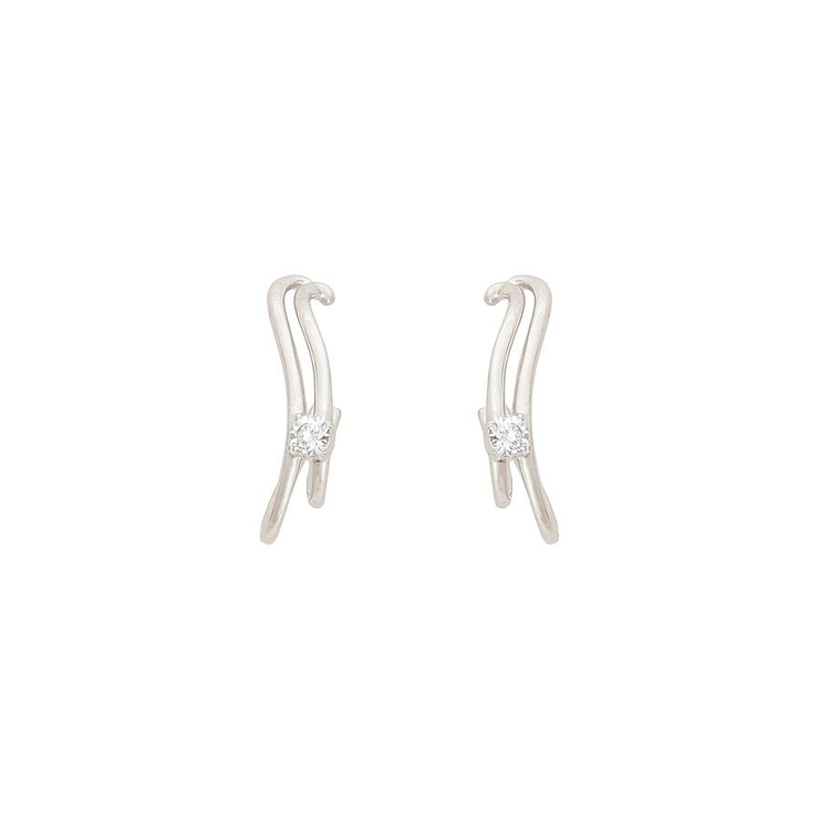 革x地金(ライトYG) | メタルストーン ピアス | Samantha Tiara