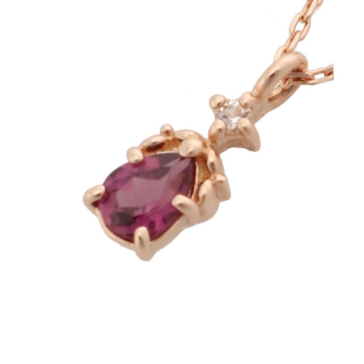 K10PG スクエアネックレス≪1月 誕生石≫ | Samantha Tiara | 詳細画像2 