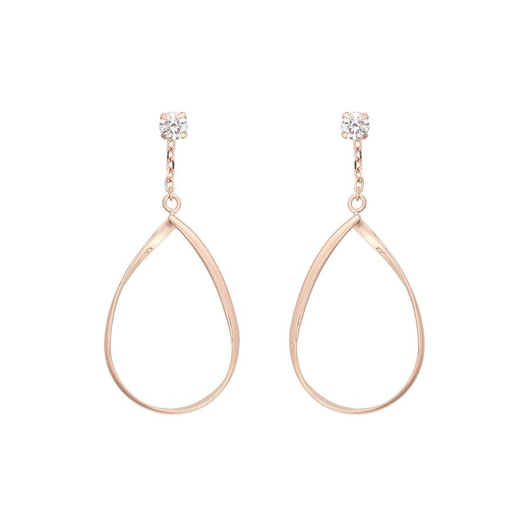 革x地金 | 2WAY メタルストーン ピアス | Samantha Tiara