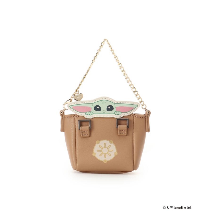 ベージュ | 『スター・ウォーズ』「グローグー」コレクション ポーチチャーム | Samantha Thavasa Petit Choice