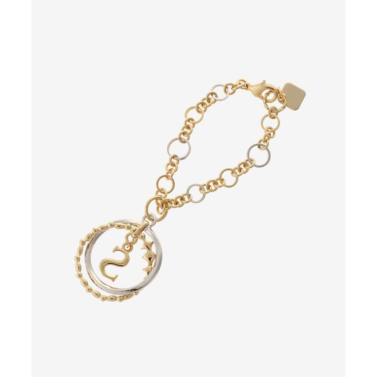 ゴールド | サークルイニシャルチャーム S | & chouette