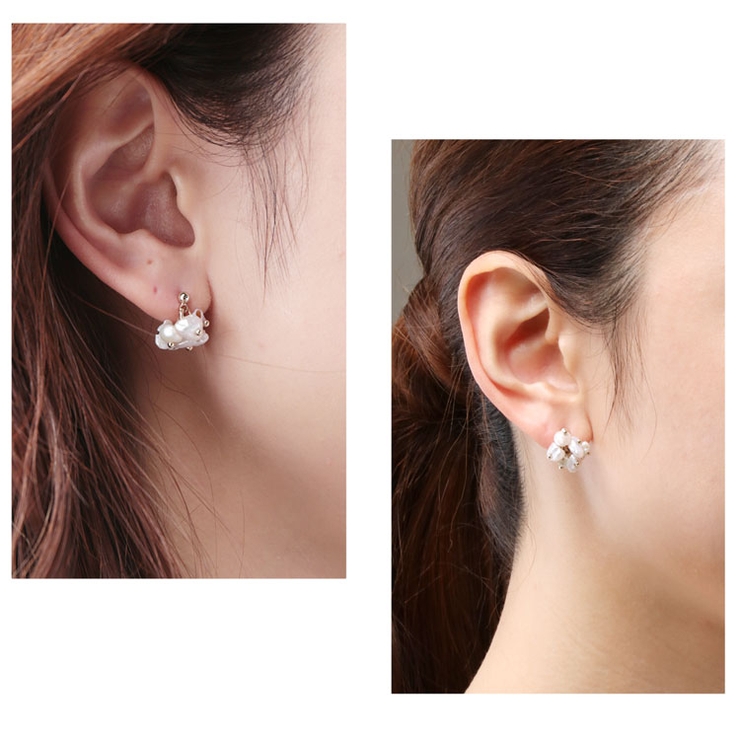 淡水 パール ピアス | sankyo shokai  | 詳細画像4 