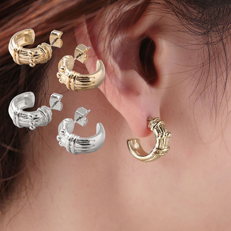 アンティーク風 キャッチ ピアス | sankyo shokai  | 詳細画像1 