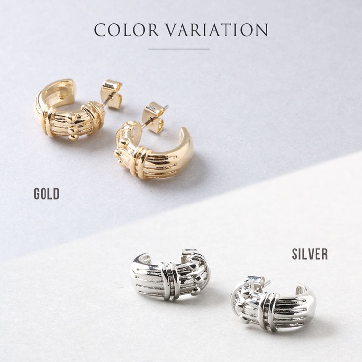 アンティーク風 キャッチ ピアス | sankyo shokai  | 詳細画像8 