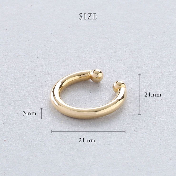 シンプル フープ イヤーカフ | sankyo shokai  | 詳細画像7 