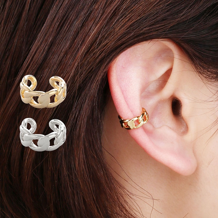 チェーン イヤーカフ ニッケルフリー | sankyo shokai  | 詳細画像1 