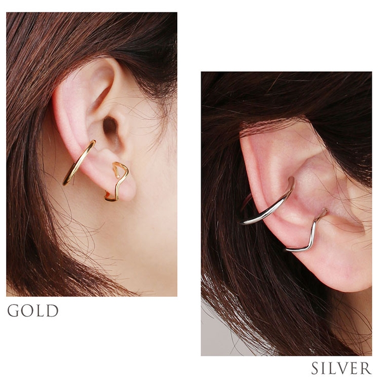 ダブル ライン イヤーカフ | sankyo shokai  | 詳細画像4 