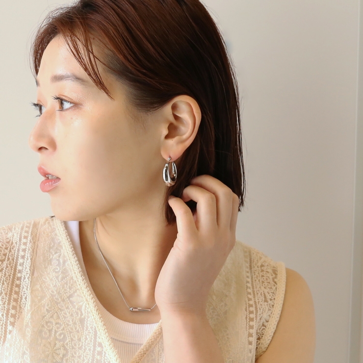 ピアス フープピアス 金属アレルギー対応 | sankyo shokai  | 詳細画像1 