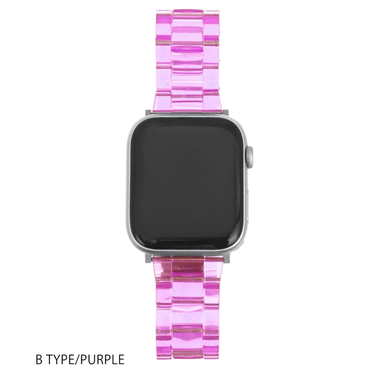 新入荷 Apple Watch_カジュアルバンド_パープル紫 42mm対応