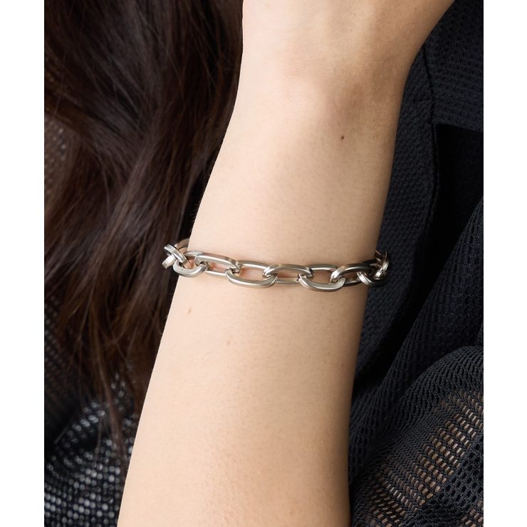 シルバーアンカーチェーンブレスレット シェーヌダンクル風 6175 | SETUP7【WOMEN】 | 詳細画像18 