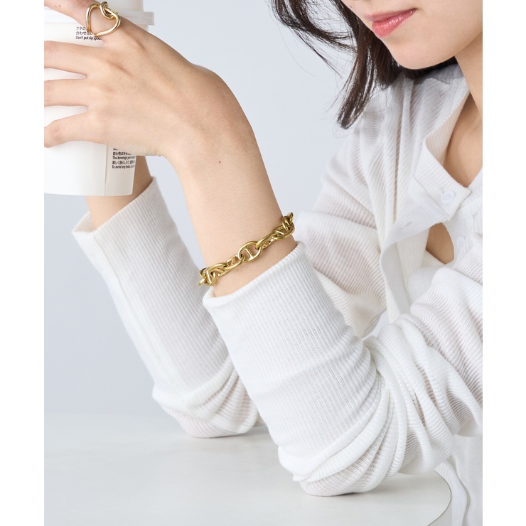 シルバーアンカーチェーンブレスレット シェーヌダンクル風 6175 | SETUP7【WOMEN】 | 詳細画像34 