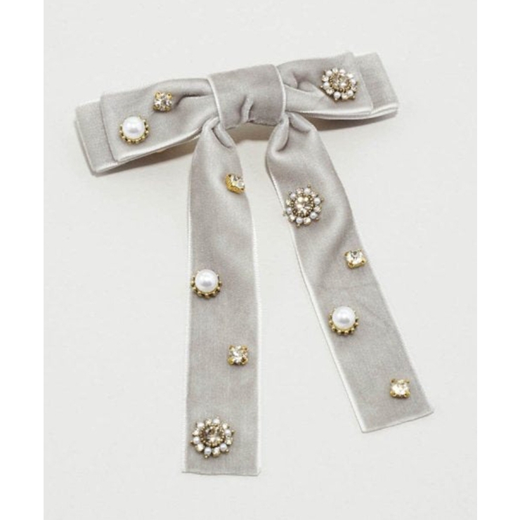 【GOLDY】デコラティブ ベロア リボン バレッタ 6241103 | SETUP7【WOMEN】 | 詳細画像16 