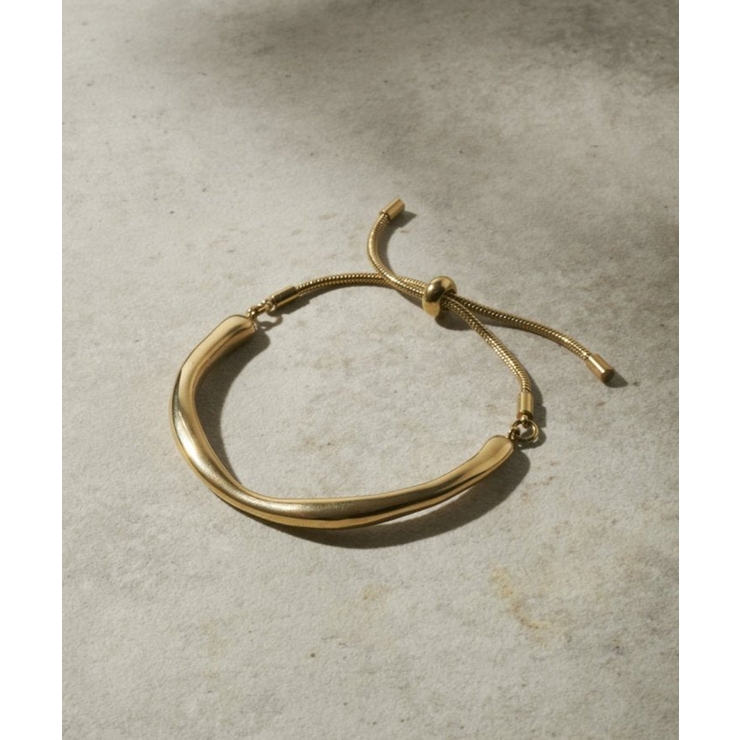 ゴールド | 【GOLDY】アレルギー対応 ステンレス スライドチェーンバングル | SETUP7【WOMEN】