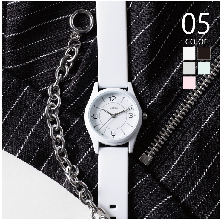 【SETUP7】カジュアルシリコンウォッチ MKS2323 FW | SETUP7【WOMEN】 | 詳細画像1 