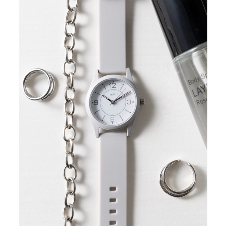 グレー | 【SETUP7】カジュアルシリコンウォッチ MKS2323 FW | SETUP7【WOMEN】