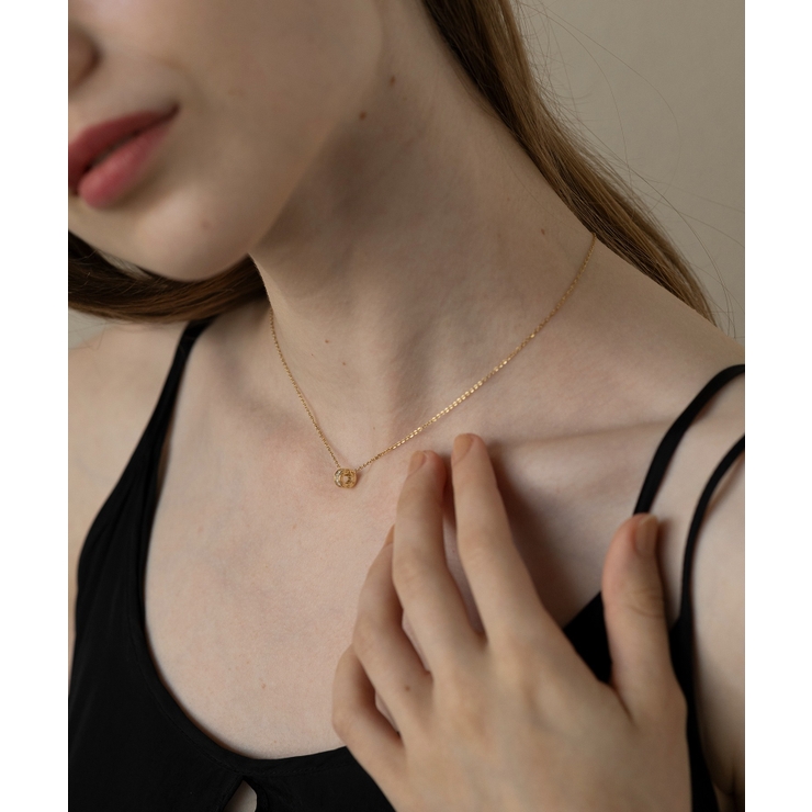 【Merry Gem】ジルコニアモチーフネックレス KNF-TP | SETUP7【WOMEN】 | 詳細画像12 