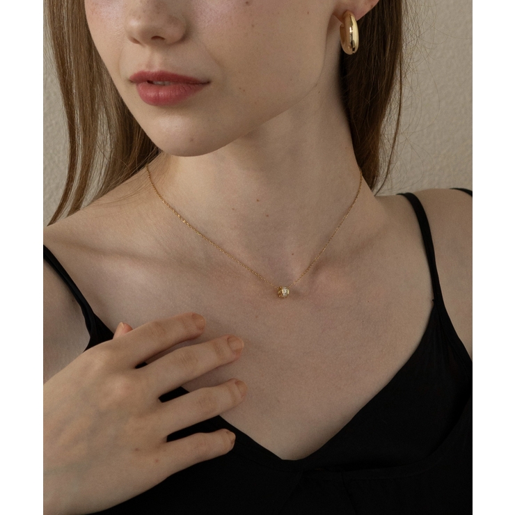 【Merry Gem】ジルコニアモチーフネックレス KNF-TP | SETUP7【WOMEN】 | 詳細画像13 