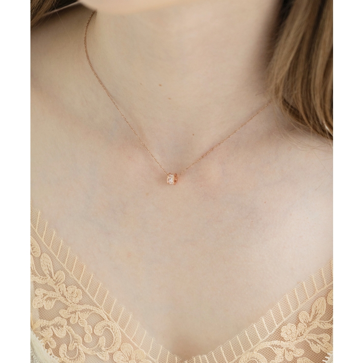 【Merry Gem】ジルコニアモチーフネックレス KNF-TP | SETUP7【WOMEN】 | 詳細画像2 