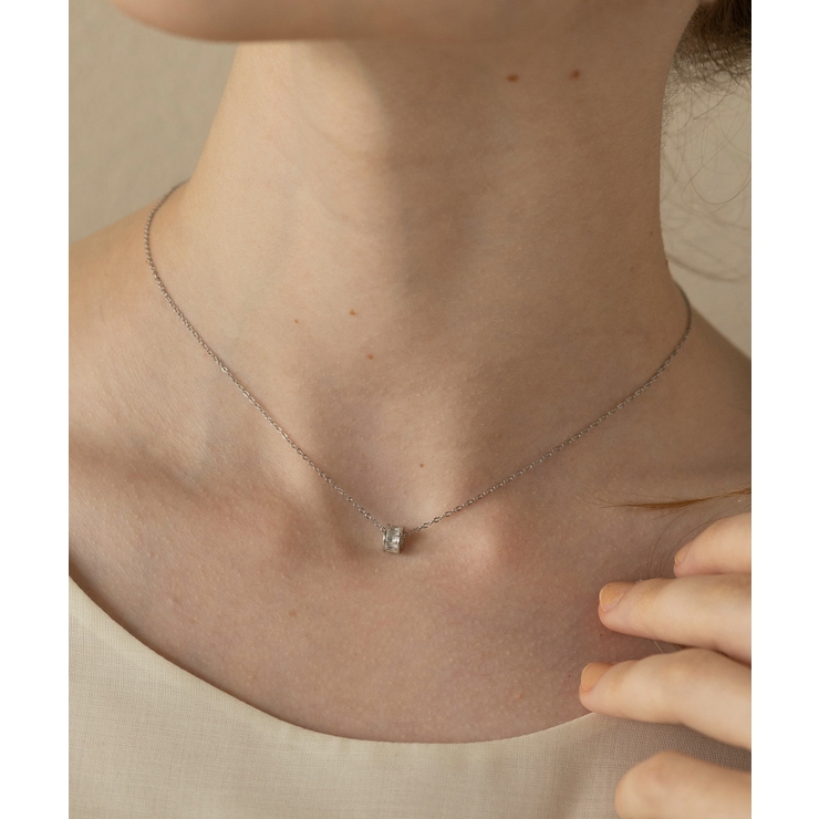 【Merry Gem】ジルコニアモチーフネックレス KNF-TP | SETUP7【WOMEN】 | 詳細画像4 