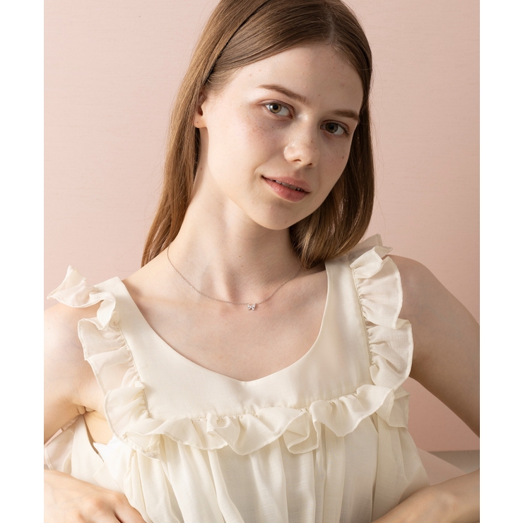 【Merry Gem】ジルコニアモチーフネックレス KNF-TP | SETUP7【WOMEN】 | 詳細画像8 