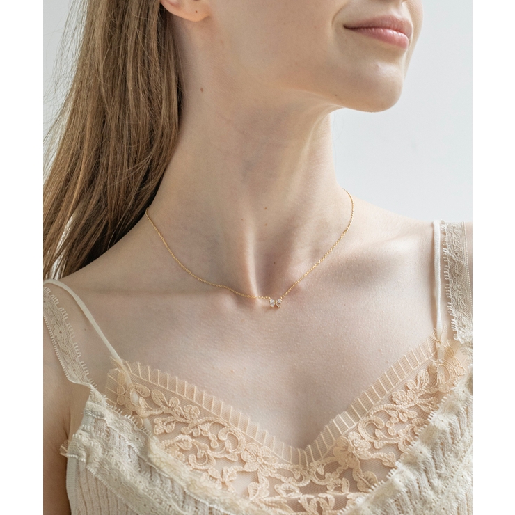 ゴールド系その他2 | 【Merry Gem】ジルコニアモチーフネックレス KNF-TP | SETUP7【WOMEN】