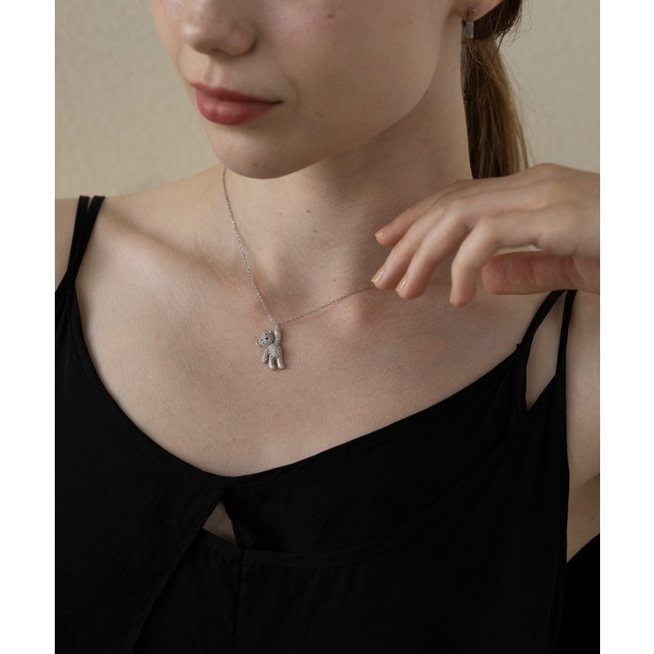 シルバー系その他3 | 【Merry Gem】ジルコニアモチーフネックレス KNF-TP | SETUP7【WOMEN】