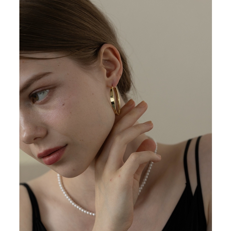 【Merry Gem】サークルフープピアス TYPE-1 KNF-TP | SETUP7【WOMEN】 | 詳細画像5 