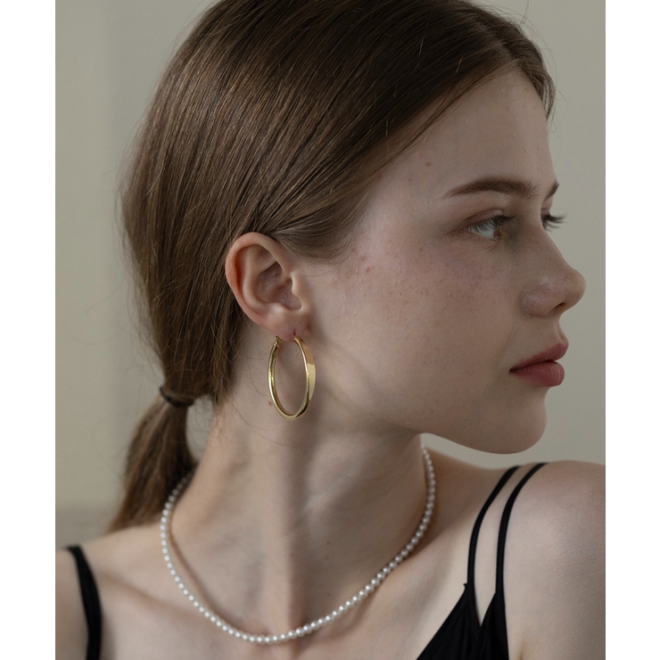 【Merry Gem】サークルフープピアス TYPE-1 KNF-TP | SETUP7【WOMEN】 | 詳細画像6 