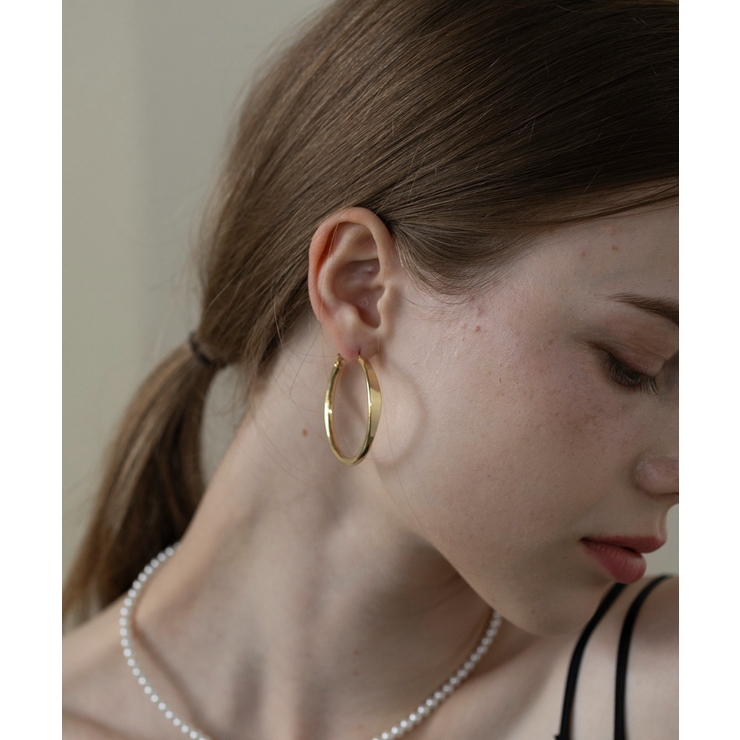 ゴールド | 【Merry Gem】サークルフープピアス TYPE-1 KNF-TP | SETUP7【WOMEN】