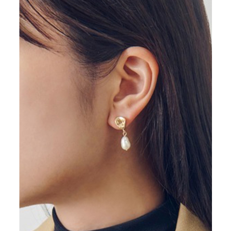 ゴールド系その他 | 【GOLDY】淡水パールイヤリング 2250902 | SETUP7【WOMEN】