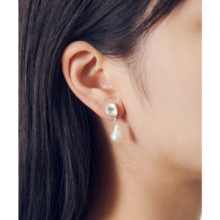 シルバー系1 | 【GOLDY】淡水パールイヤリング 2250902 | SETUP7【WOMEN】