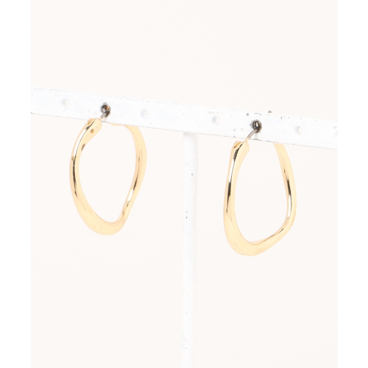 ゴールド | 【GOLDY】ニュアンスフープピアス 1230713 | SETUP7【WOMEN】