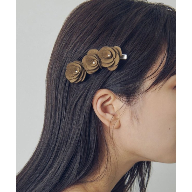 ブラウン | 【GOLDY】フラワーヘアクリップ 6250901 | SETUP7【WOMEN】