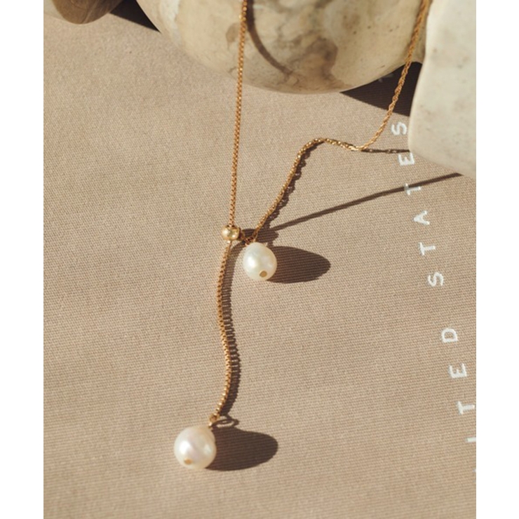 【GOLDY】2WAYスライドチェーン 淡水パールネックレス 3250907 | SETUP7【WOMEN】 | 詳細画像10 