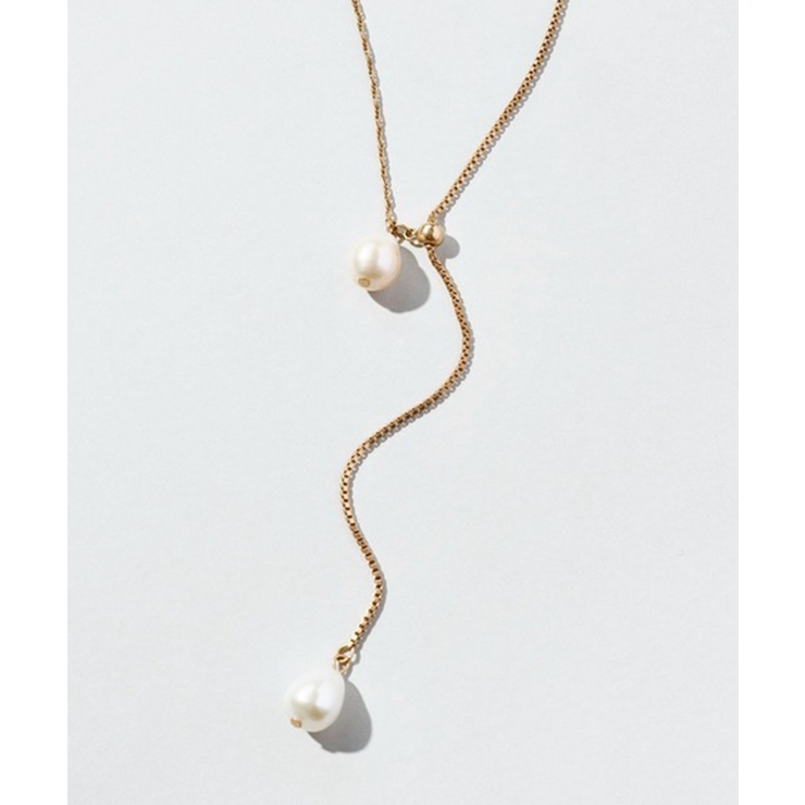【GOLDY】2WAYスライドチェーン 淡水パールネックレス 3250907 | SETUP7【WOMEN】 | 詳細画像6 