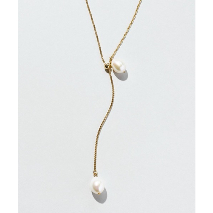 【GOLDY】2WAYスライドチェーン 淡水パールネックレス 3250907 | SETUP7【WOMEN】 | 詳細画像8 