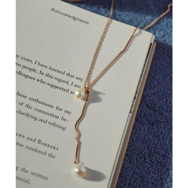 ゴールド系その他 | 【GOLDY】2WAYスライドチェーン 淡水パールネックレス 3250907 | SETUP7【WOMEN】