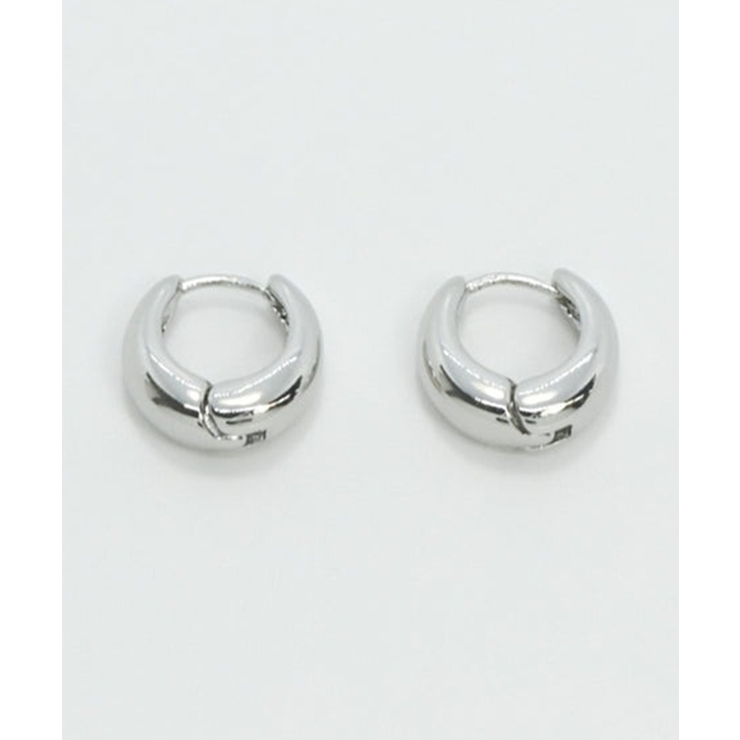 シルバー | 【GOLDY】ショート メタル ワンタッチ ピアス 1221243 | SETUP7【WOMEN】