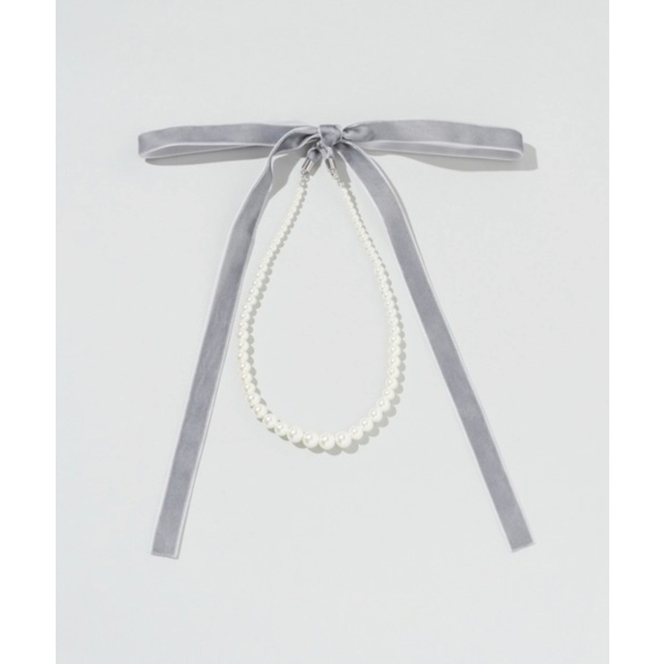 【GOLDY】ベロア タイ パール ネックレス 3251009 | SETUP7【WOMEN】 | 詳細画像8 