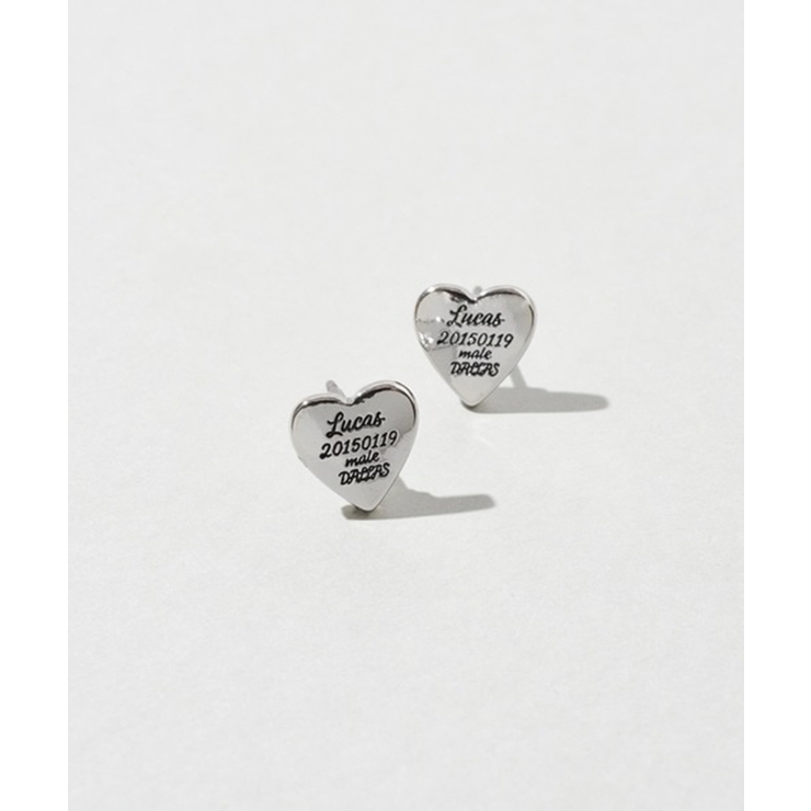 【GOLDY】ルーカス ハート ID プレート ピアス 1251003 | SETUP7【WOMEN】 | 詳細画像2 