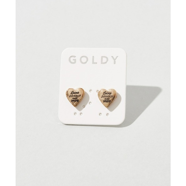 【GOLDY】ルーカス ハート ID プレート ピアス 1251003 | SETUP7【WOMEN】 | 詳細画像8 