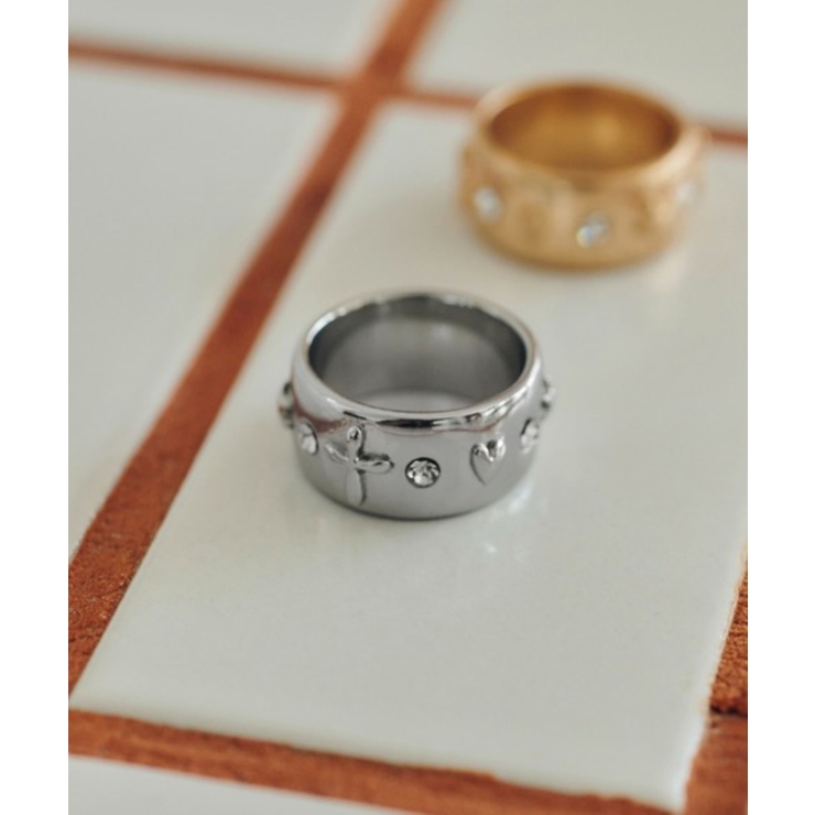 【GOLDY】ミックス プチ モチーフ リング 5251002 | SETUP7【WOMEN】 | 詳細画像3