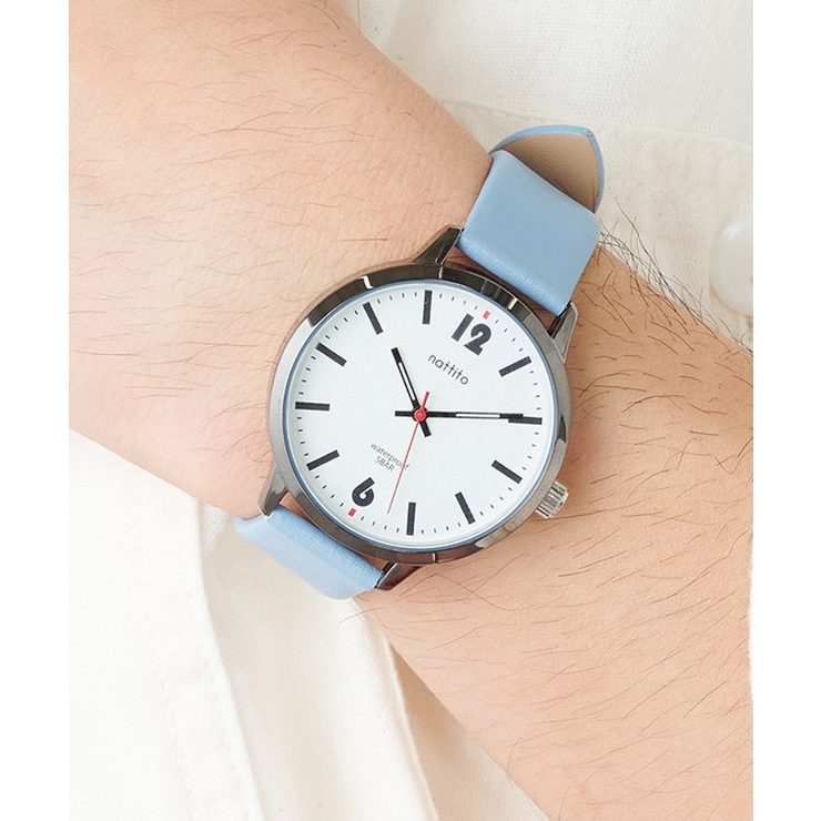 ブルー | 【SETUP7】ウォータープルーフ 防水機能付き シンプルウォッチ | SETUP7【WOMEN】