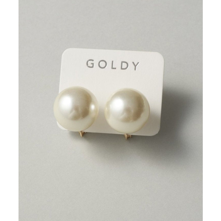 ゴールド系その他2 | 【GOLDY】ビッグ パール イヤリング 2251010 | SETUP7【WOMEN】