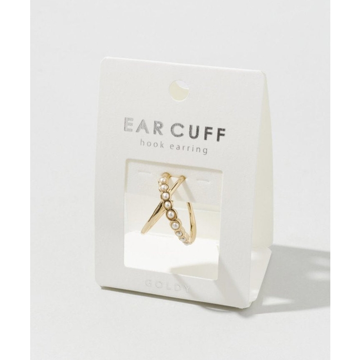 【GOLDY】クロス ライン ドループ イヤーカフ 2251011 | SETUP7【WOMEN】 | 詳細画像3 