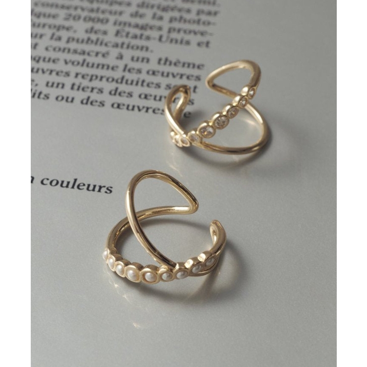 【GOLDY】クロス ライン ドループ イヤーカフ 2251011 | SETUP7【WOMEN】 | 詳細画像6 